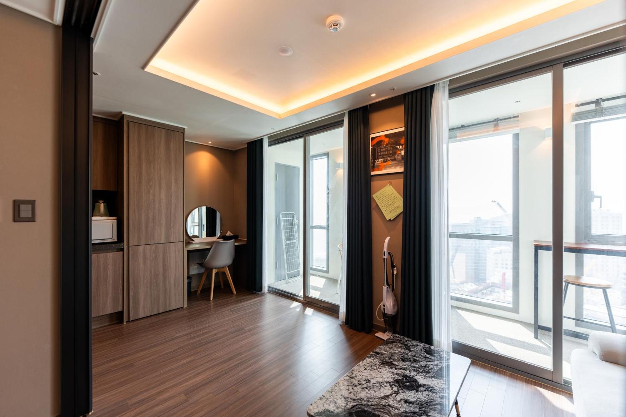 Hera Haeundae Beach Premium Ocean View # Sea View Busan Exterior photo