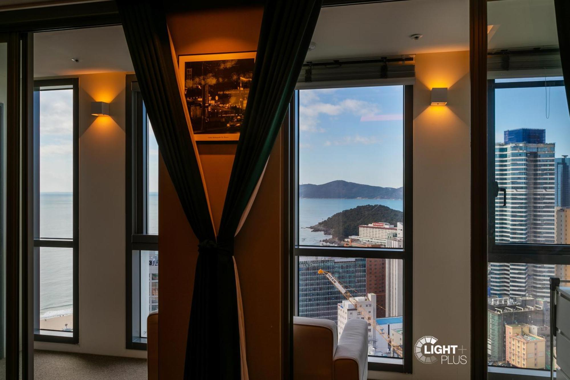 Hera Haeundae Beach Premium Ocean View # Sea View Busan Exterior photo