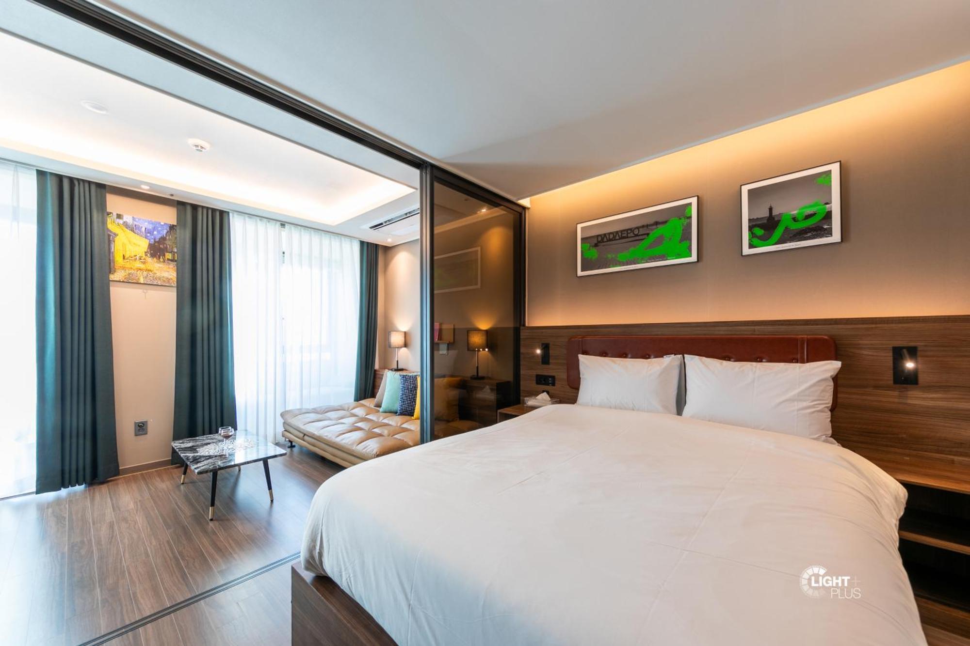 Hera Haeundae Beach Premium Ocean View # Sea View Busan Exterior photo