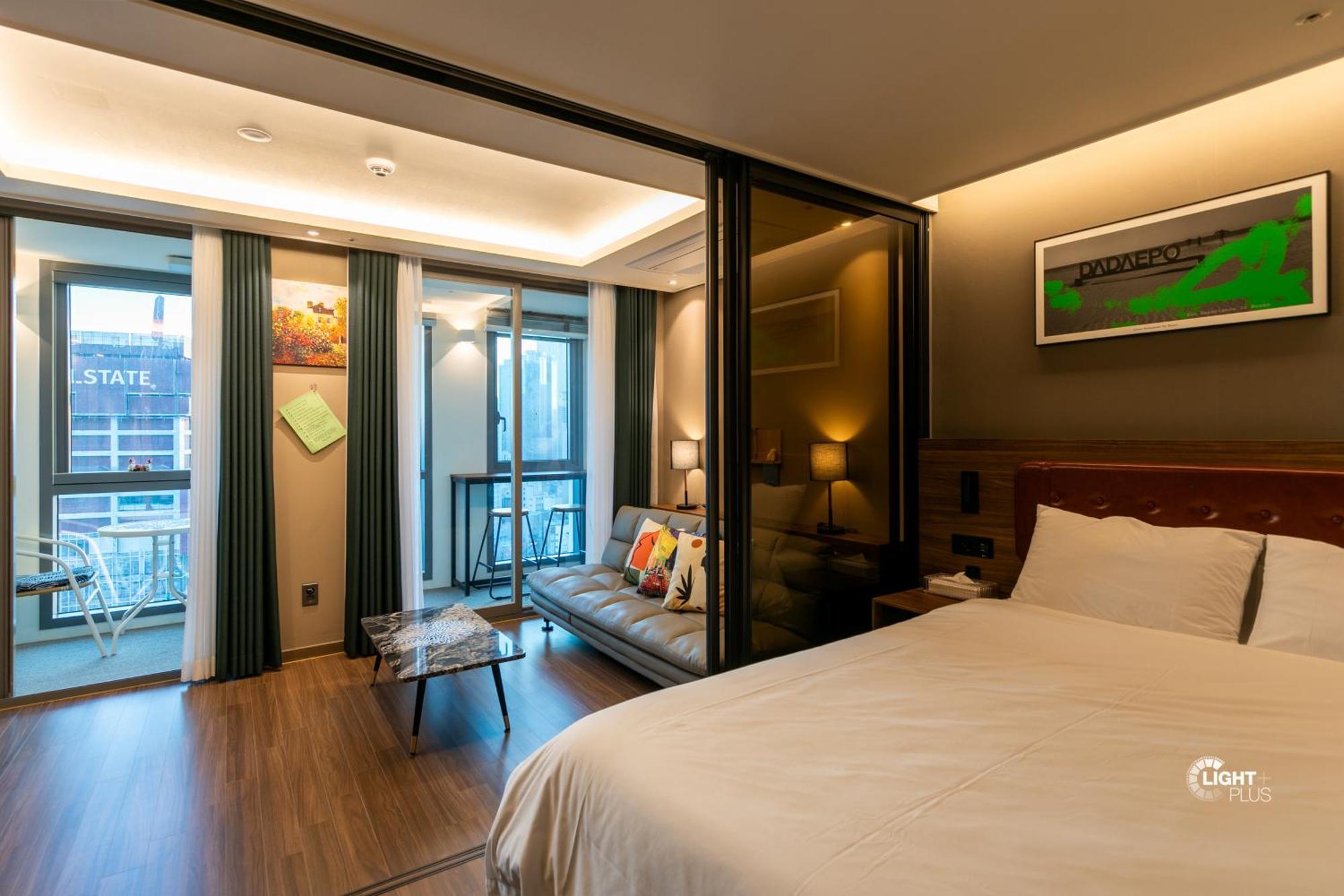 Hera Haeundae Beach Premium Ocean View # Sea View Busan Exterior photo