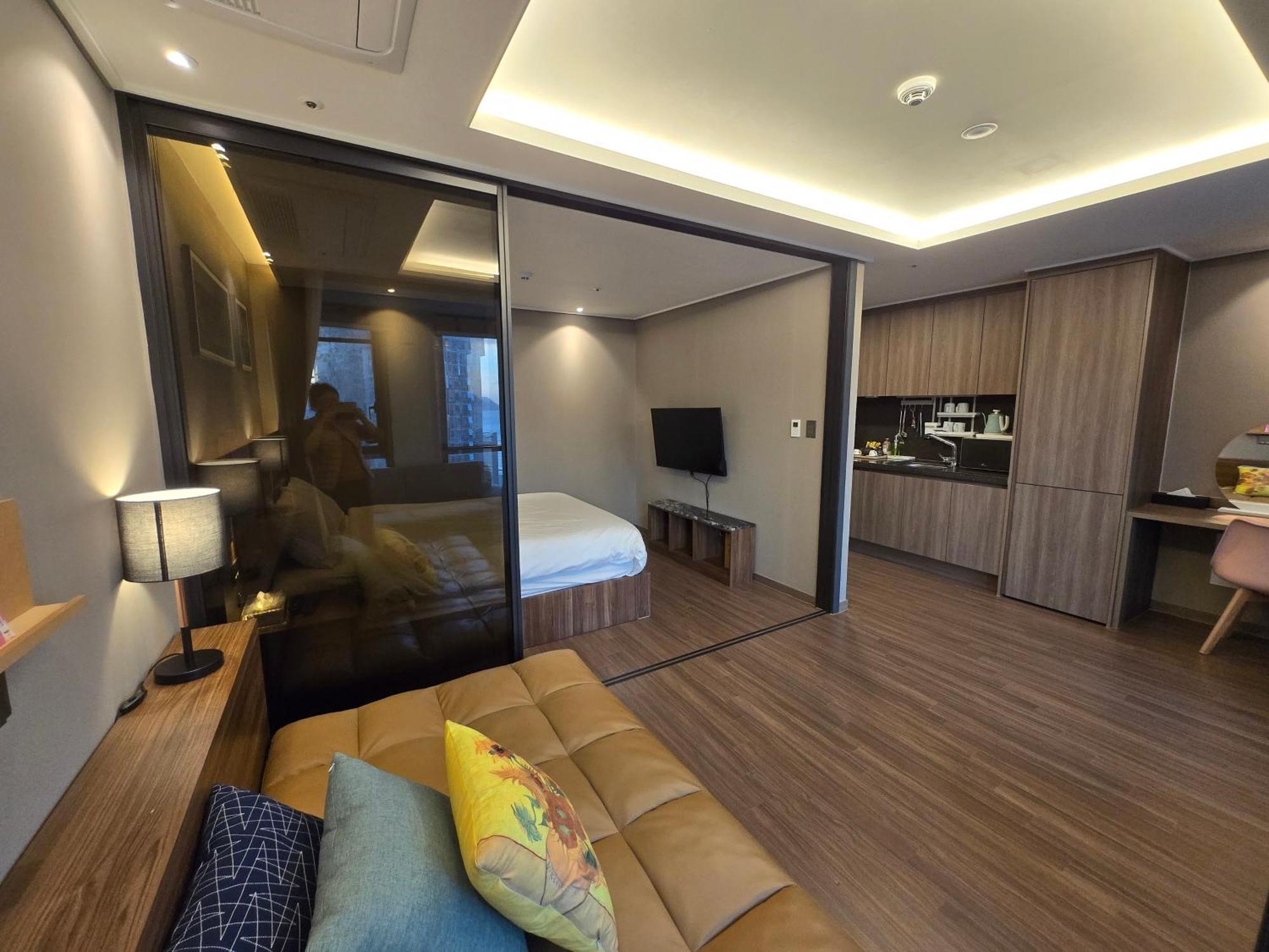 Hera Haeundae Beach Premium Ocean View # Sea View Busan Exterior photo